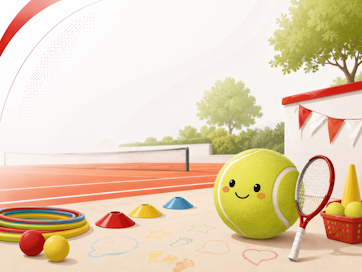 Tennis-Kindergarten beim TC Rot-Weiss Eltville